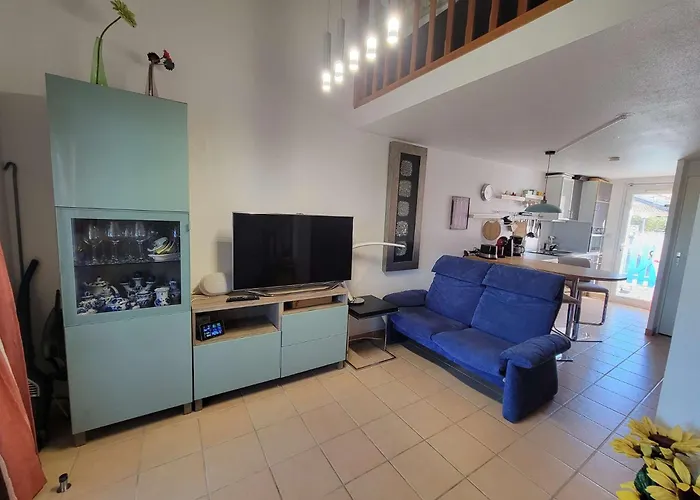 Willa Jolie Maison Veranda, 2 Ou 3 Personnes, Belle Vue Sur La Reserve Naturelle, Wifi, Marines, 200m De La Lrma94b Portiragnes