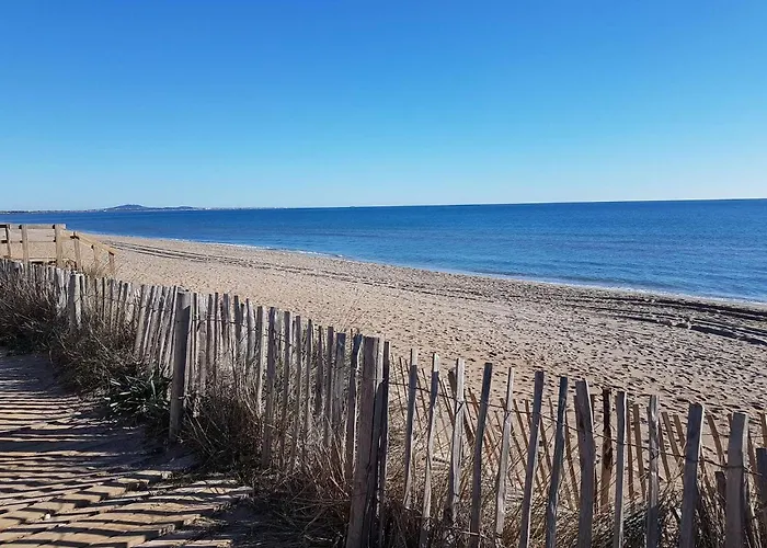 Jolie Maison Veranda, 2 Ou 3 Personnes, Belle Vue Sur La Reserve Naturelle, Wifi, Marines, 200m De La Lrma94b Portiragnes